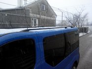 Renault Trafic 2001–2015 Dachreling Schwarz Lang, Kunststofffüße Foto 6