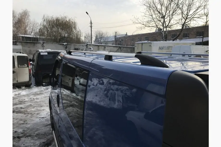 Nissan Primastar 2002-2014 Dachreling Chrom Foto 3