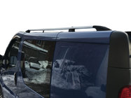 Opel Vivaro 2001–2015 Dachreling Chrom (Kunststofffuesse) Kurz, Kunststoff-Fuesse Foto 1