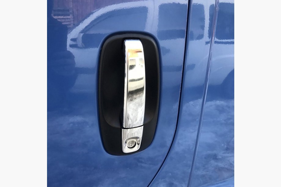 Nissan Primastar 2002-2014 Chrom Türgriffblenden (4 Stk, Edelstahl) Carmos - Türkischer Edelstahl Image