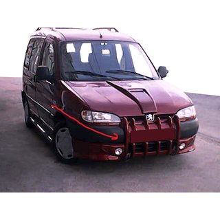 Frontstoßstange Aufsatz Fangs (grundiert zum Lackieren) Peugeot Partner 1996-2008 Foto 1