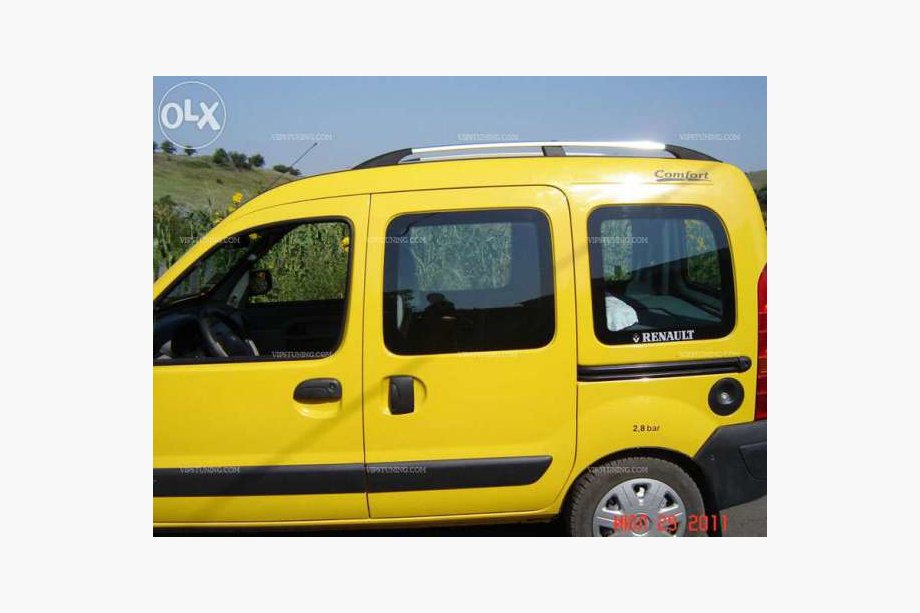 Renault Kangoo 1998-2008 Dachreling Chrom Foto 4