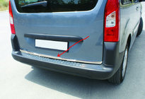 Peugeot Partner Tepee 2008-2018 Kofferraumleiste Edelstahl Foto 1