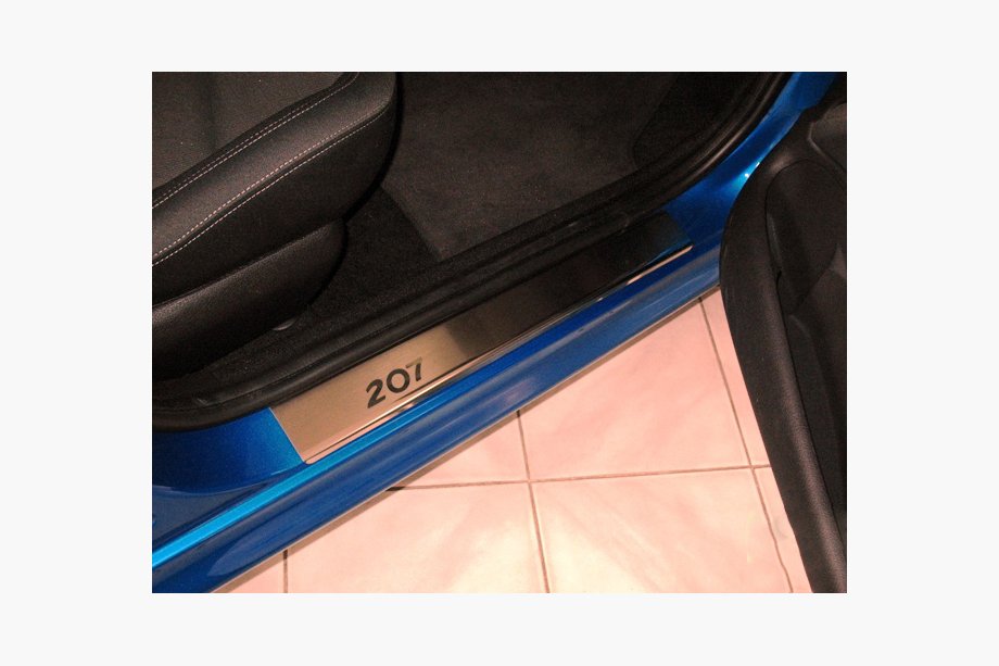 Peugeot 207 2006–2014 Einstiegsleisten Abdeckungen Nataniko (4 Stk., Edelstahl) Image