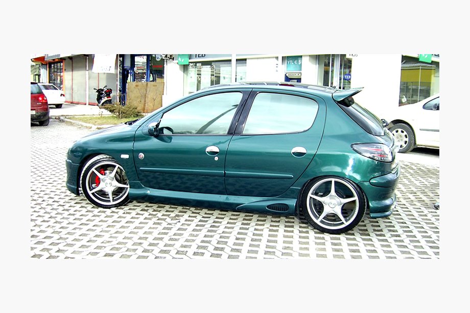 Peugeot 206 1998-2024 Seitenschweller (grundiert zum Lackieren) Image
