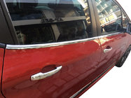 Peugeot 208 2012-2019 Fensterleisten Chrom (4 Stk, Edelstahl) Foto 1