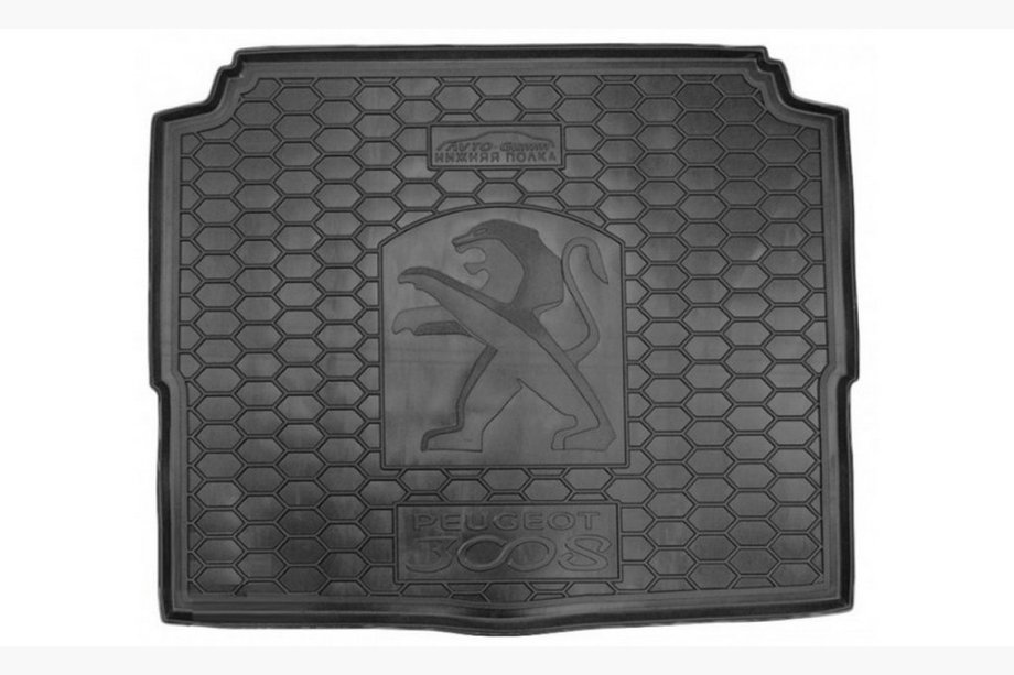 Peugeot 3008 2016-2023 Kofferraumwanne untere Ablage 2017+ (Autogumm, Gummi) Image