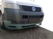 Volkswagen T5 Transporter 2003-2010 Frontspoilerlippe ABT mit Flaps (grundiert zum Lackieren) Foto 2
