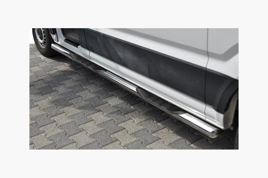 Volkswagen Crafter 2016- Seitliche Rohre (2 Stk., Edelstahl) Image