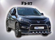Honda CRV 2012-2016 Frontschutzbügel WT003-ST-V2 (Edelstahl) Foto 2