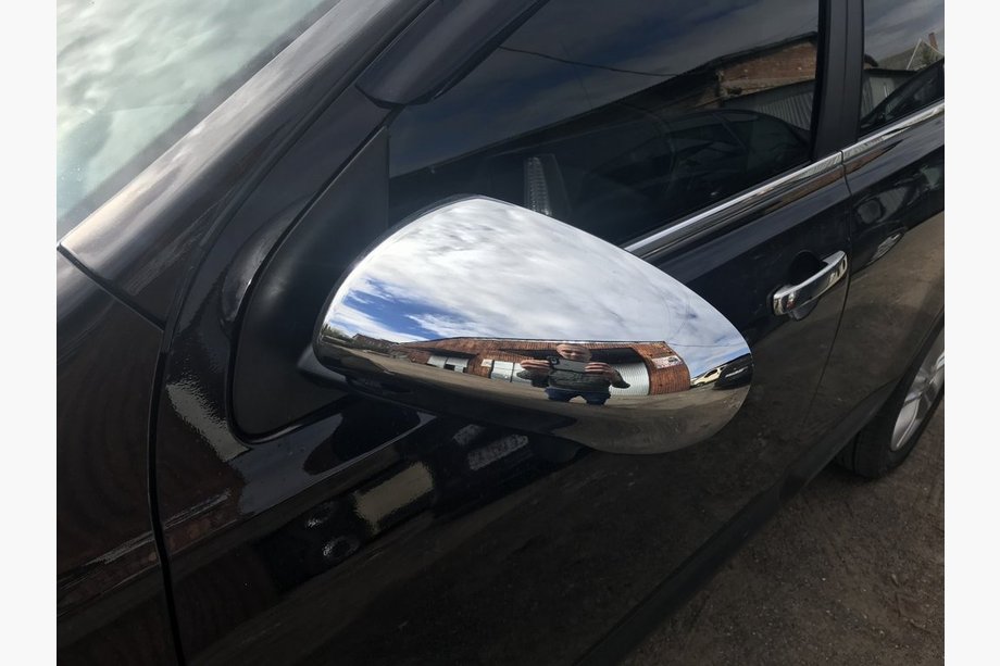 Nissan Qashqai 2010-2014 Spiegelabdeckungen (2 Stk, Kunststoff) Image