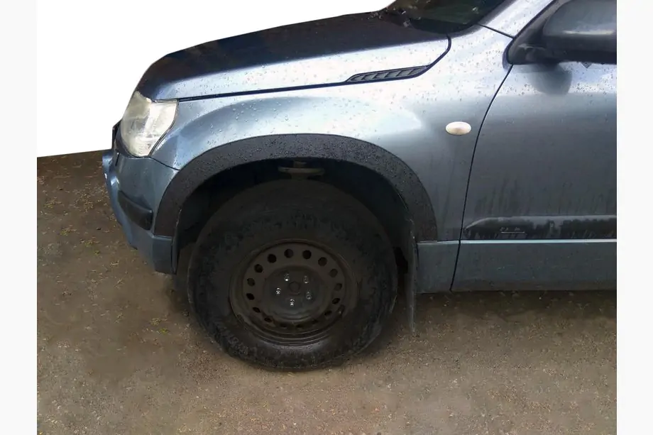 Suzuki Grand Vitara 2005-2017 Radlaufverbreiterungen (4 Stk, schwarz) Image