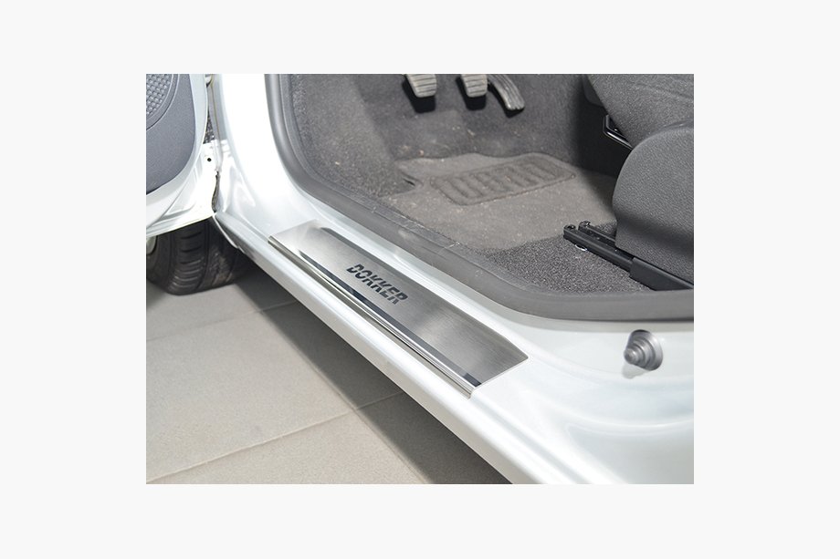 Renault Dokker 2013-2022 Einstiegsleisten Abdeckungen Nataniko (4 Stk., Edelstahl) Image