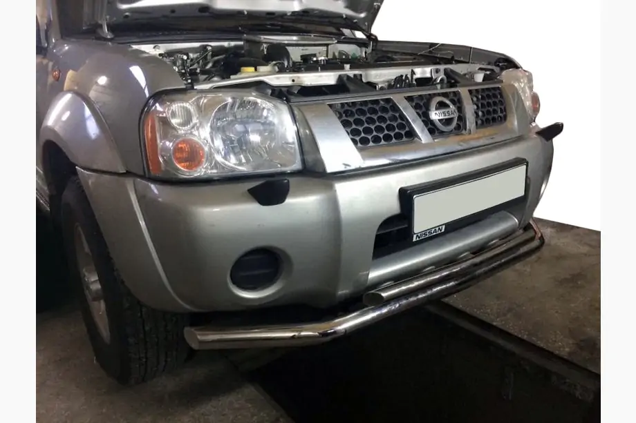 Nissan NP300 1999-2015 Frontschutzbügel ST014 (Edelstahl) Image