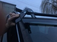 Renault Trafic 2001–2015 Frontscheibenblende (schwarz glanz, 5mm) Foto 4