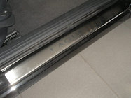 Renault Laguna 2001-2007 Einstiegsleisten Abdeckungen Nataniko (4 Stk., Edelstahl) Standard - Lohmann Band, 0.5 mm Foto 1