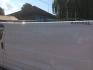 Renault Trafic 2001–2015 Dachreling Schwarz Lang, Kunststofffüße Foto 9