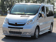 Renault Trafic 2001–2015 Frontschutzbügel ST014 (Edelstahl) Foto 4
