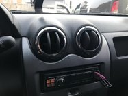 Renault Duster 2008–2017 Lüftungsdüsen Blenden Innenraum (4 Stk., Edelstahl) Foto 1