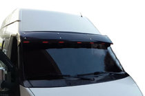 Ford Transit 2000–2014 Frontscheibenblende (schwarz glanz, 5mm) Foto 1
