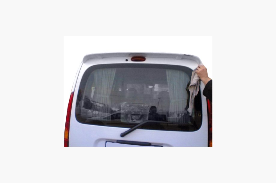 Renault Kangoo 1998-2008 Heckspoiler Anatomik (grundiert zum Lackieren) Foto 1