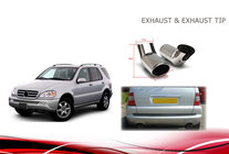 Mercedes ML W163 1997-2005 Auspuffblende (1 Stk) Foto 2