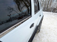 Renault Duster 2008–2017 Fensterleisten Schwarz Chrom (4 Stk., Edelstahl) Foto 1