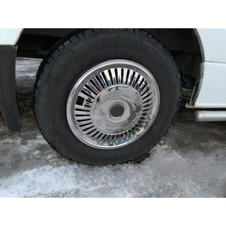 Edelstahl Radkappen Stern (1-teilig, 4 Stk) Foto 2