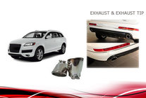 Audi Q7 2005-2015 Auspuffblenden (2 Stk) Foto 2