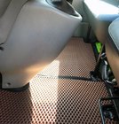 Renault Trafic 2001–2015 EVA Fußmatten (ziegelrot) 1+1 Foto 2
