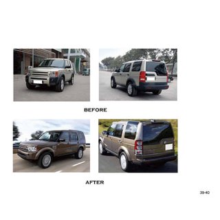 Facelift Kit auf Discovery 4 Land Rover Discovery III 2004–2009 Foto 2