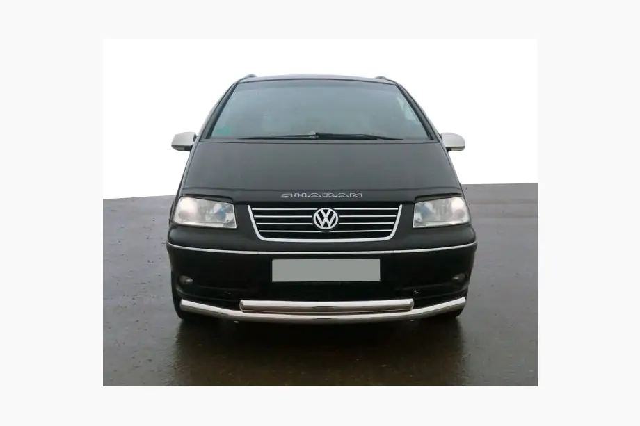 Volkswagen Sharan 1995-2010 Front Doppelstoßstange ST014 (Edelstahl) Image