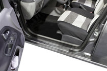 Renault Clio III 2005-2012 Einstiegsleisten OmsaLine (2 Stk., Edelstahl) Foto 1