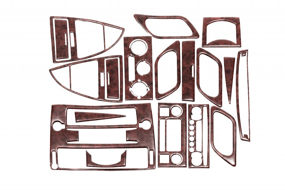 Citroen C-4 2004-2010 Armaturenbrett Abdeckungen Aluminium Image
