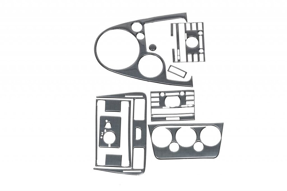 Ford Fusion 2002-2012 Armaturenbrett Abdeckungen (2005↗) Aluminium Image