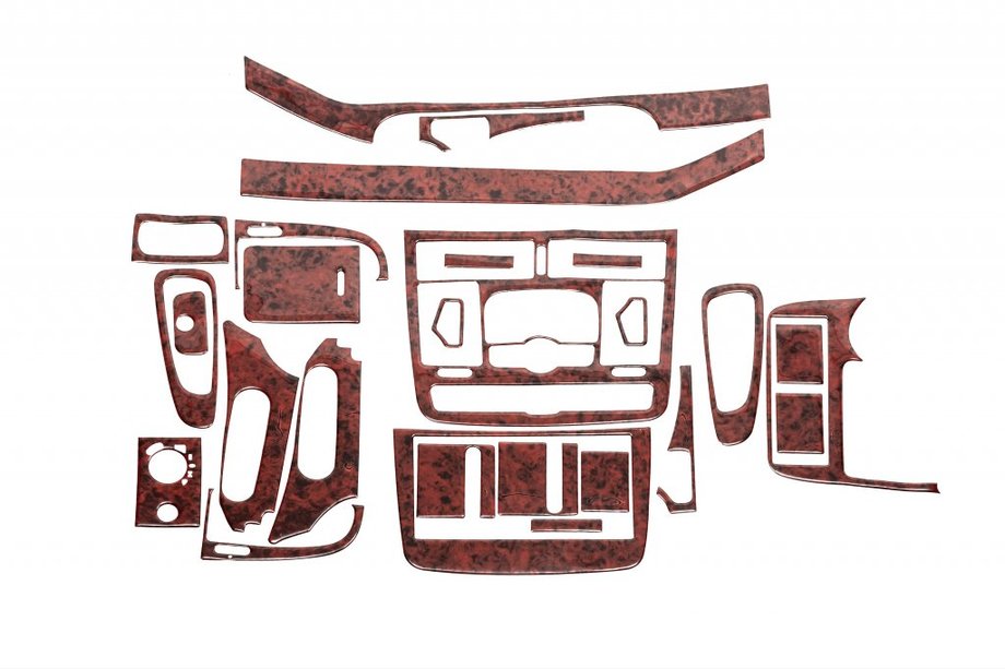Mercedes Viano 2004-2014 Armaturenbrett Abdeckung Meric (Vorderteil + Einsätze im Innenraum) Image