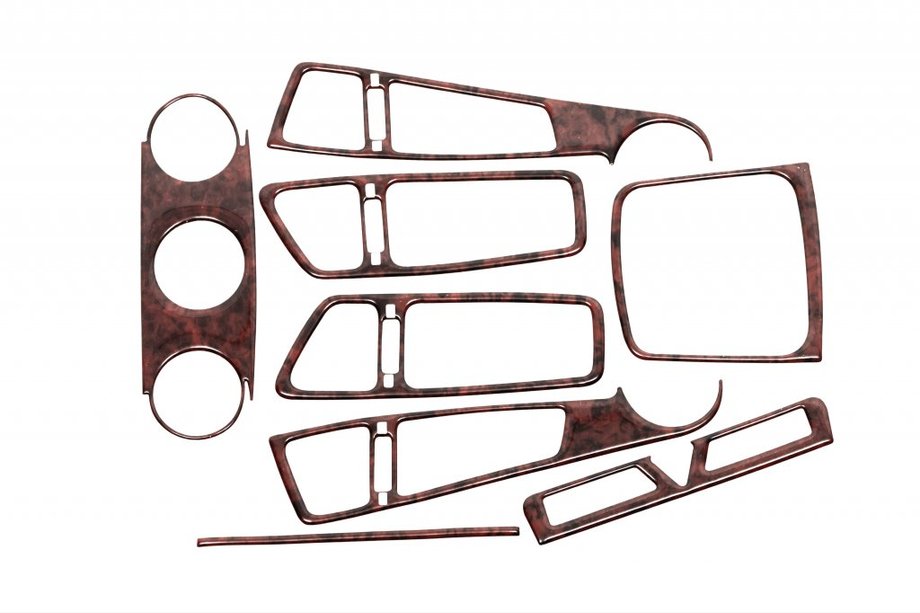 Kia Ceed 2007-2012 Armaturenbrett Abdeckungen (Meric) Aluminium Image