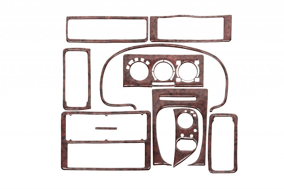 Volkswagen Polo 1994-2001 Armaturenbrett Abdeckungen (1994-1999) Aluminium Image