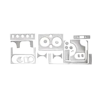 Armaturenbrett Blenden in Aluminium-Optik Hartman (2003-2008)