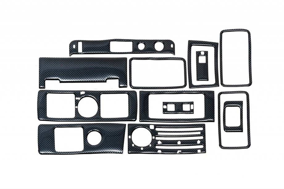 Volvo FH 1993-2012 Armaturenbrett Blenden 1993-2002 (Carbon Optik) Image