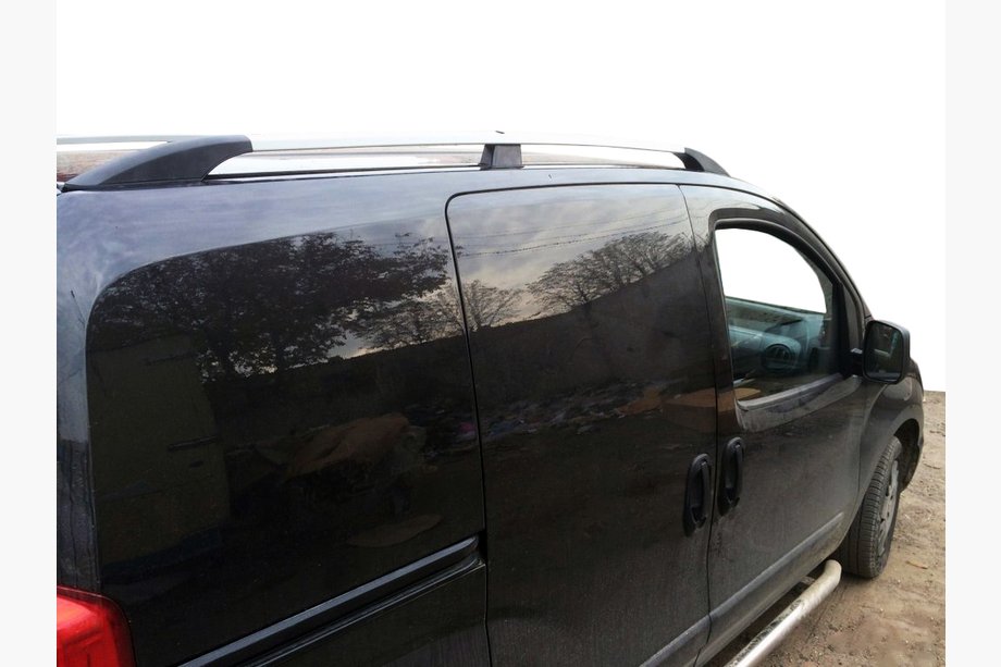 Peugeot Bipper 2008-2017 Sale!!! Dachreling Grau Metallic (Kunststoffbefestigung) Image