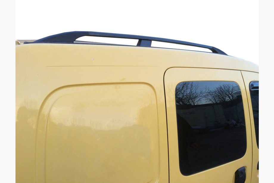 Renault Kangoo 1998-2008 Dachreling Schwarz Standardbasis, Kunststofffüße Image