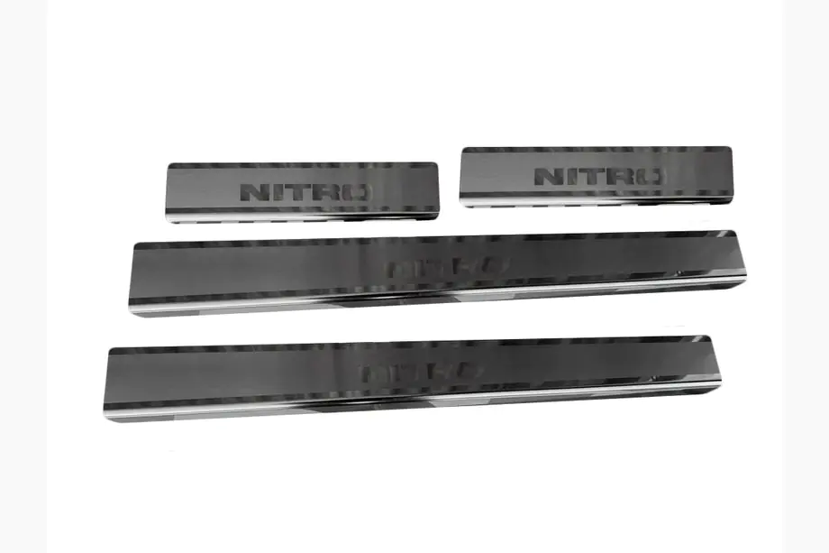 Dodge Nitro 2006-2011 Einstiegsleisten Natanko (Edelstahl) Image