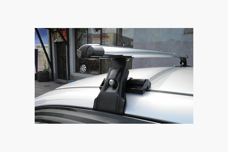 Chevrolet Aveo T200 2002-2008 Dachträger CAMEL (Chrom, Paar) Image