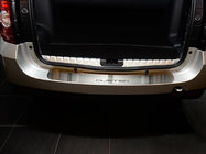 Renault Duster 2008–2017 Heckstoßstangenabdeckung Natanika (Edelstahl) Foto 1