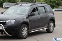 Dacia Duster 2008-2018 Seitliche Rohre (2 Stk., Edelstahl) Foto 2
