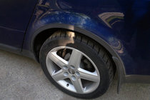 Audi A6 C5 1997-2001 Radlaufverbreiterungen (4 Stk, schwarz) Foto 1