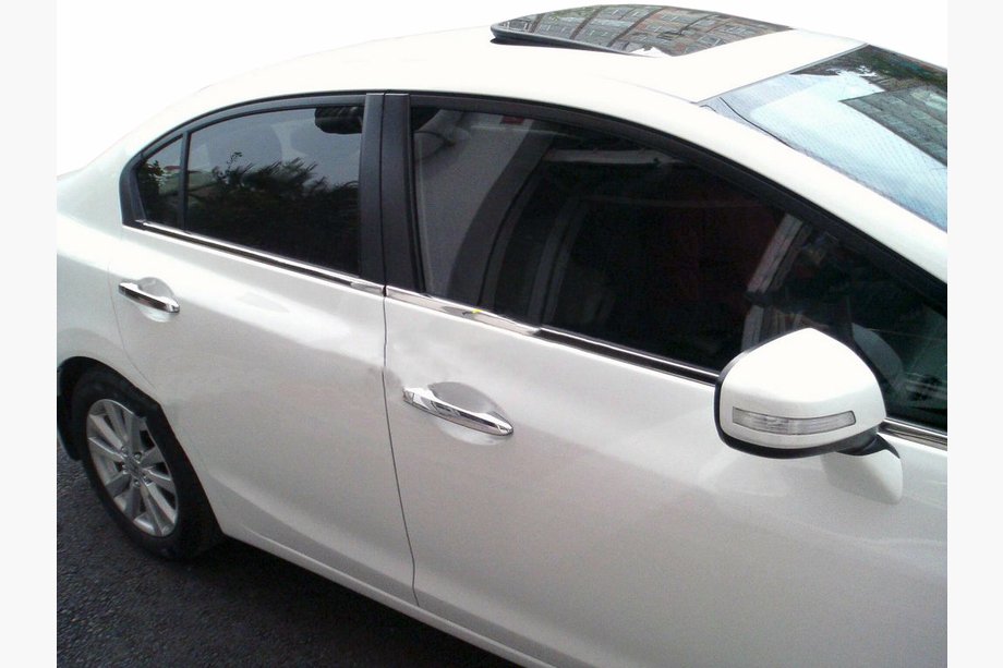 Honda Civic Sedan IX 2011-2016 Fensterzierleisten außen Carmos (4 Stk, Edelstahl) Image