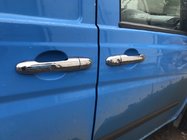 Mercedes Vito W639 2004-2014 Edelstahl Türgriffblenden 4 Stück, OmsaLine - Italienischer Edelstahl Foto 4