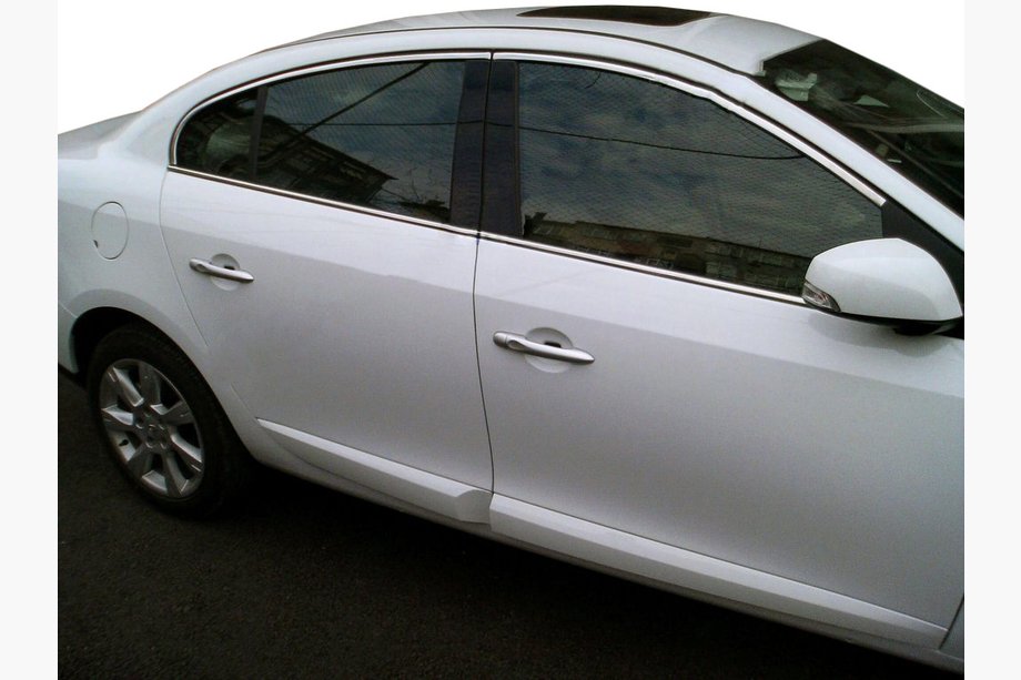 Renault Fluence 2009-2016 Fensterleisten oben Edelstahl (4 Stk) Image